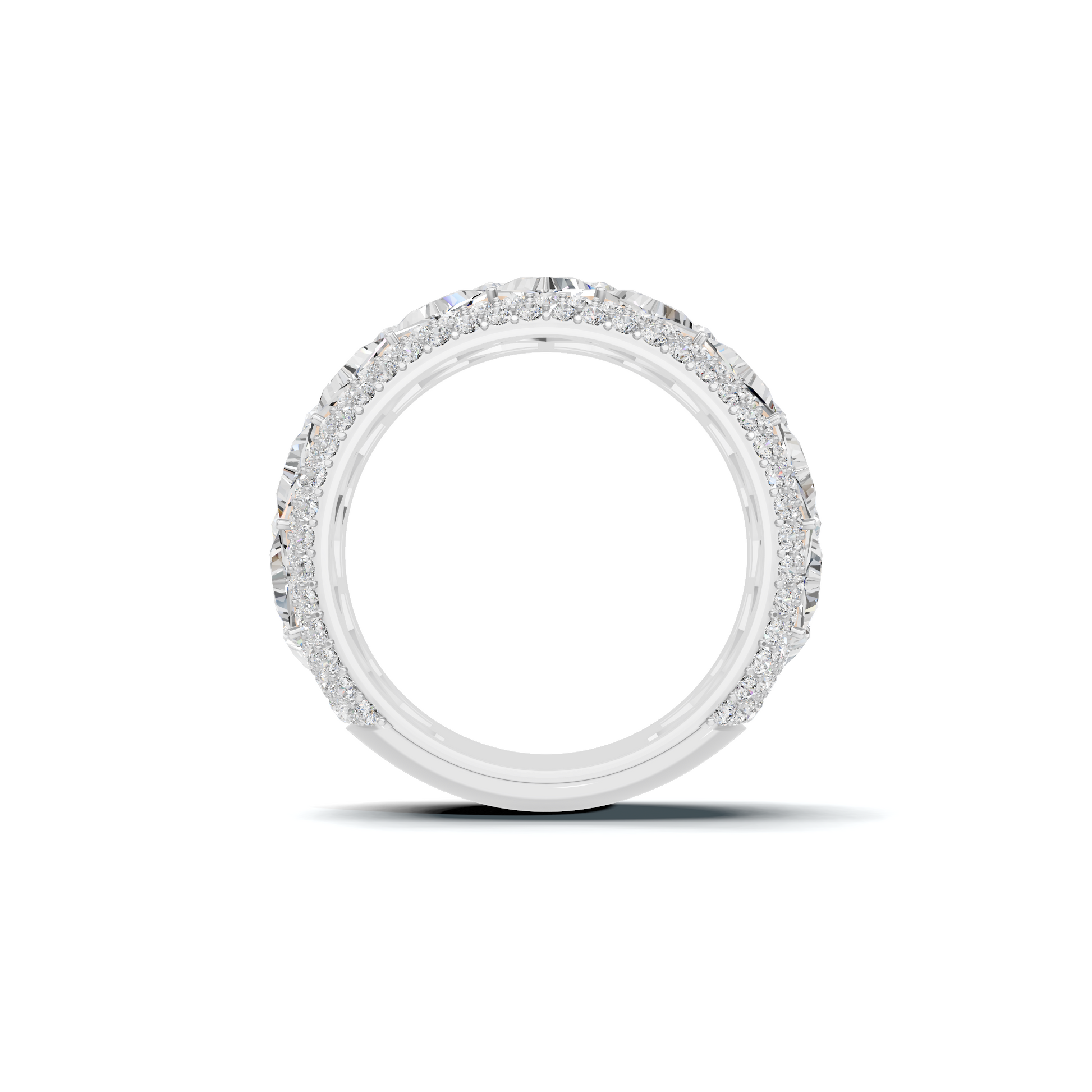 Triangle Eternity Ring