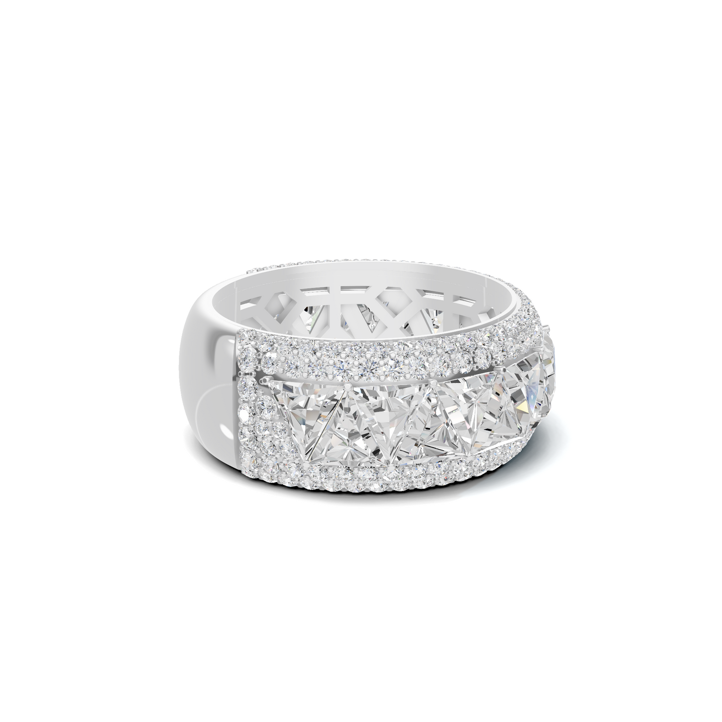 Triangle Eternity Ring