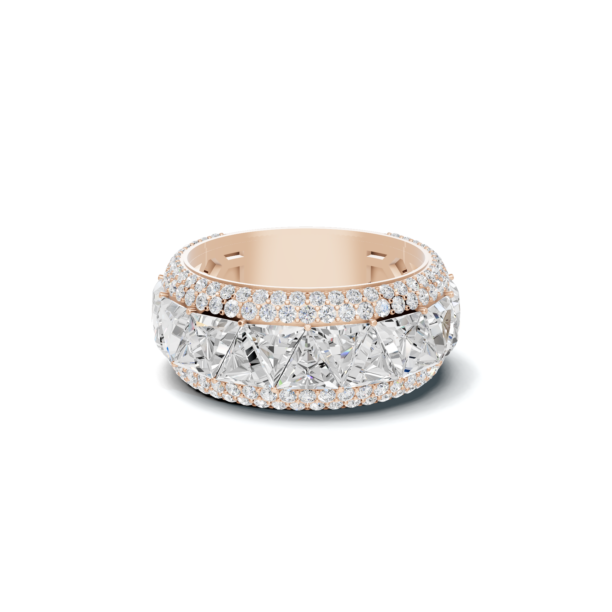 Triangle Eternity Ring