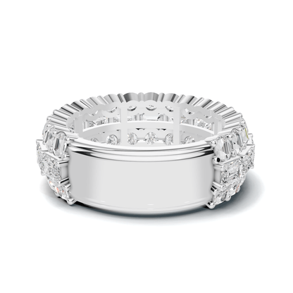Triple Row Eternity Ring