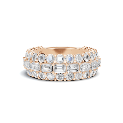 Triple Row Eternity Ring