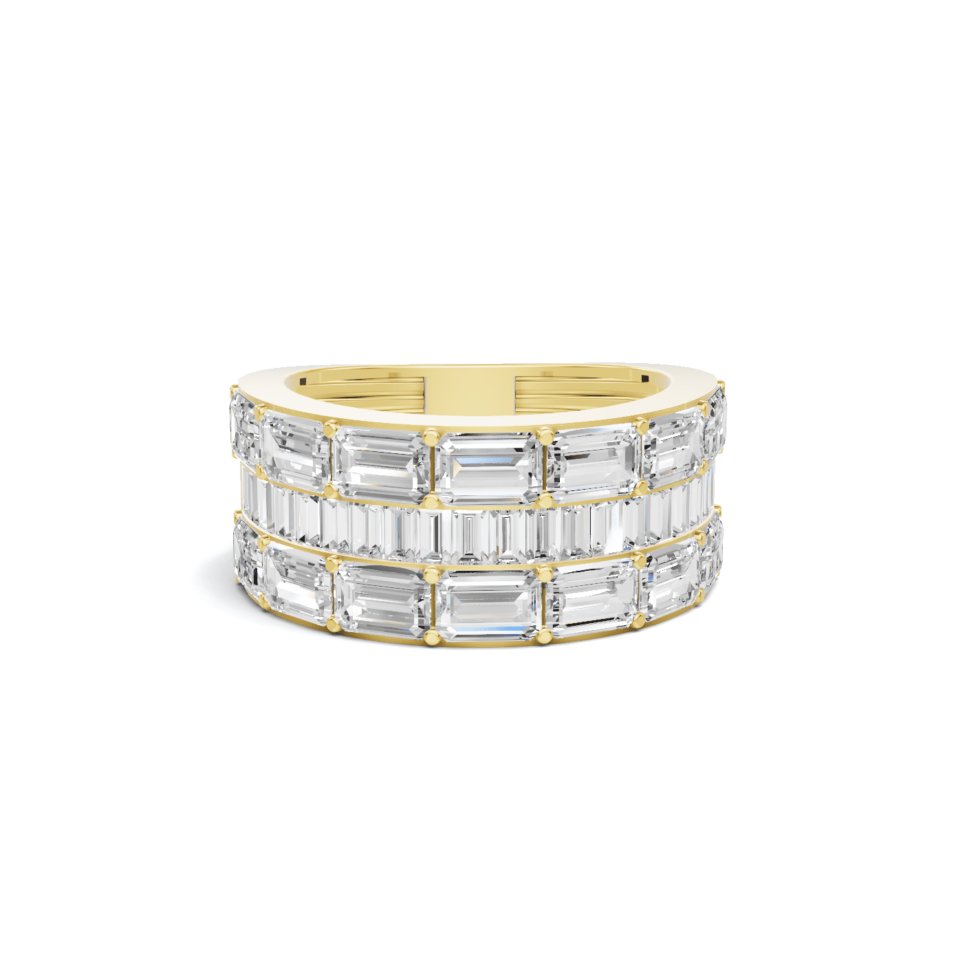 Triple Row Ring