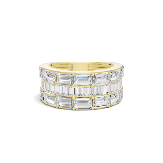 Triple Row Ring