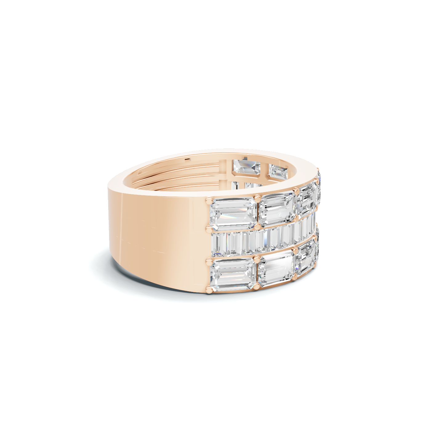 Triple Row Ring