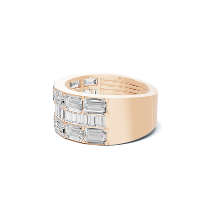 Triple Row Ring