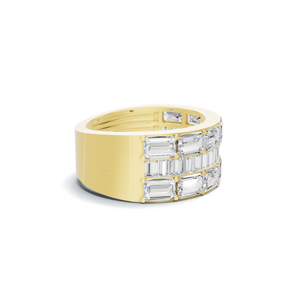 Triple Row Ring