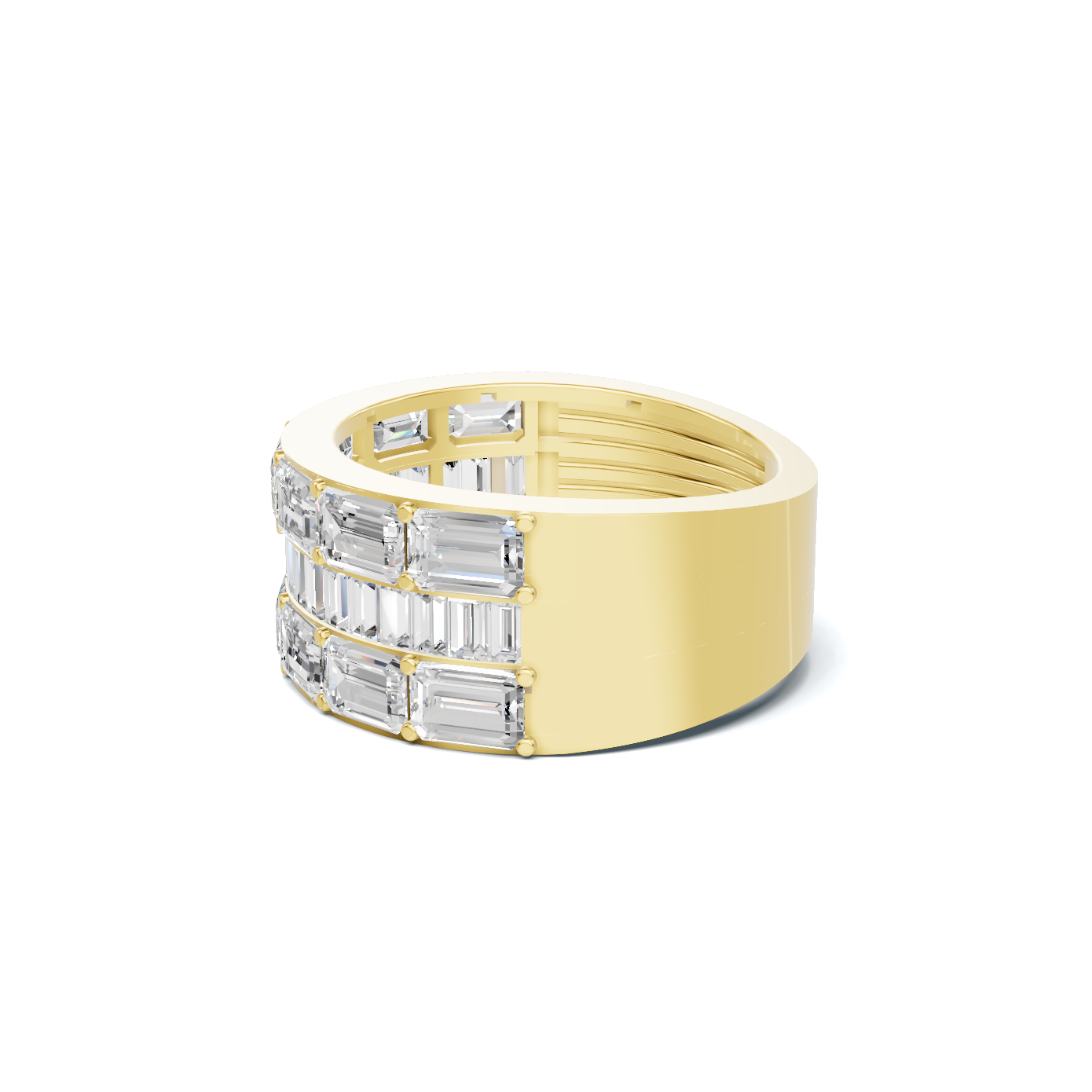 Triple Row Ring