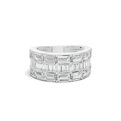 Triple Row Ring