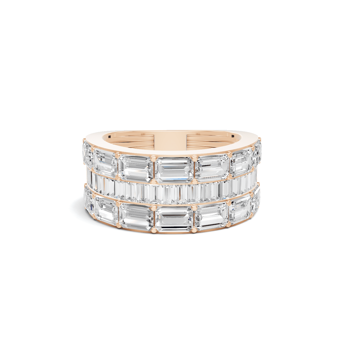 Triple Row Ring