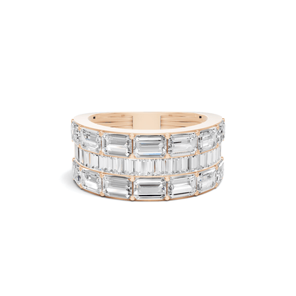 Triple Row Ring