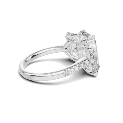 Triple Stone Accented Ring