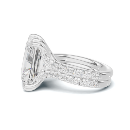 Twisted Crossover Statement Ring