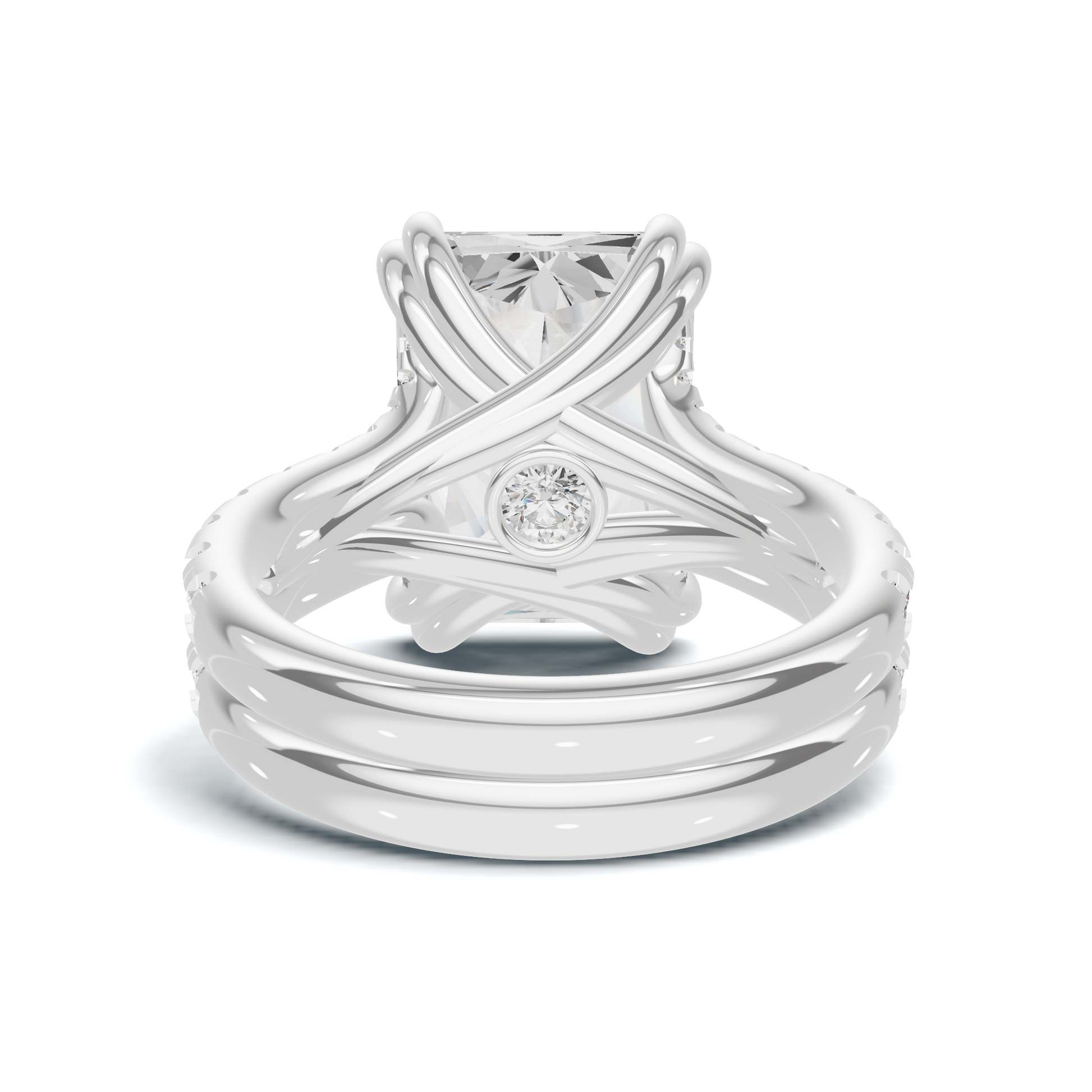 Twisted Crossover Statement Ring