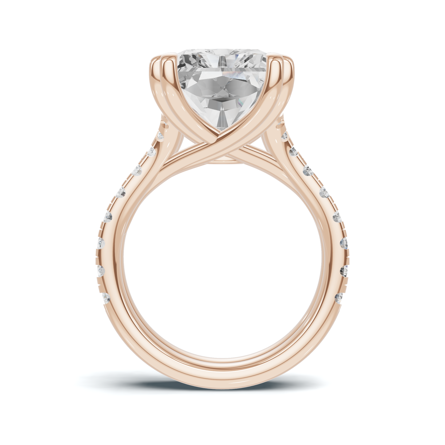 Twisted Crossover Statement Ring