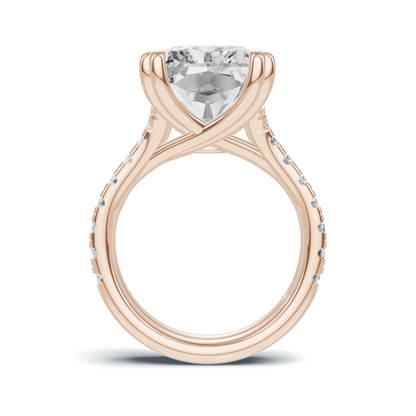 Twisted Crossover Statement Ring