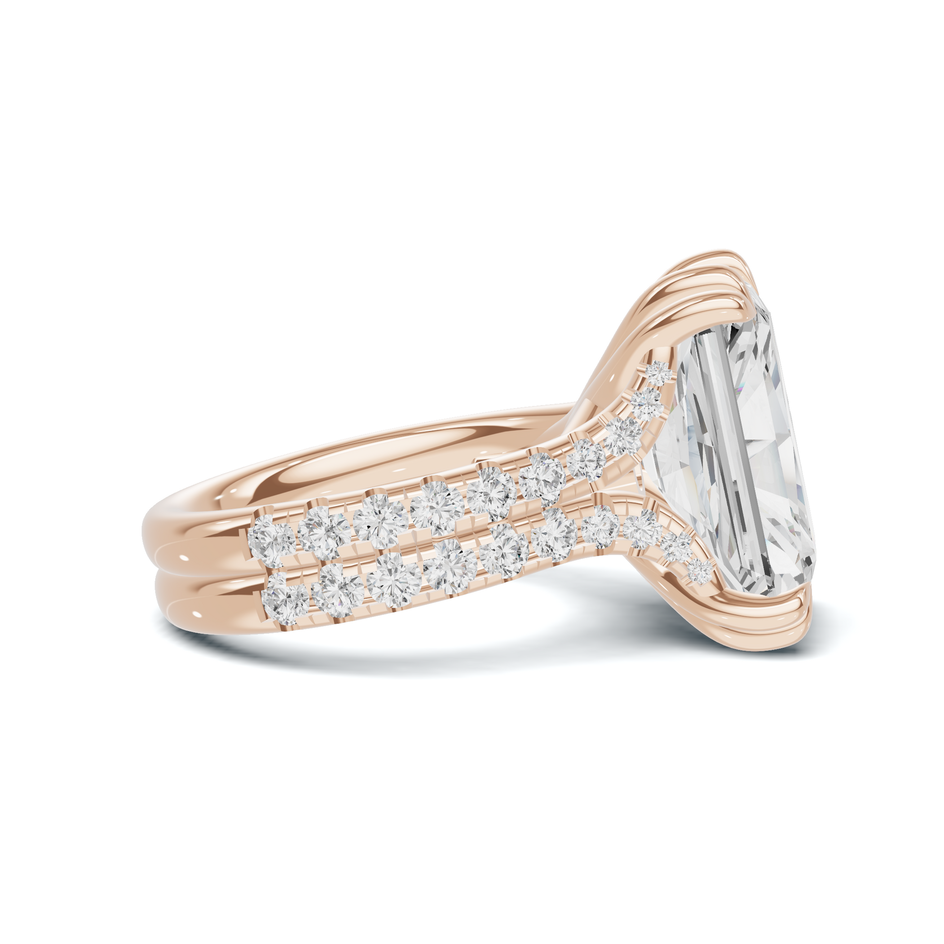 Twisted Crossover Statement Ring