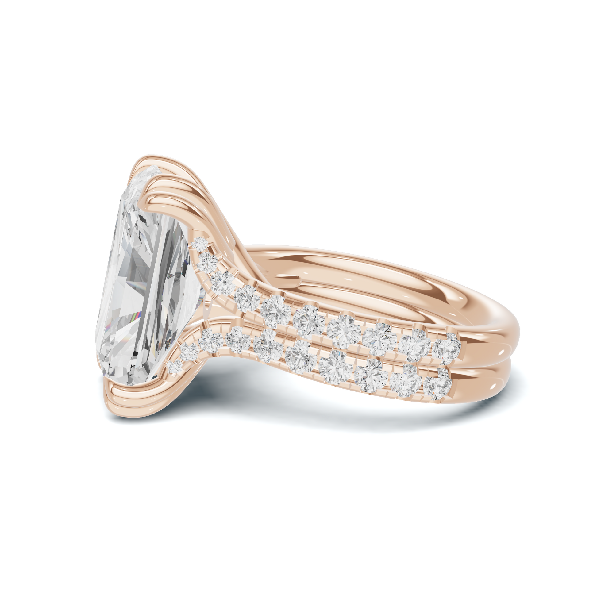 Twisted Crossover Statement Ring