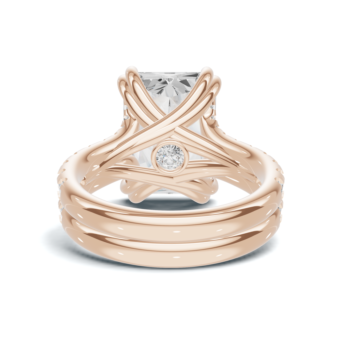 Twisted Crossover Statement Ring