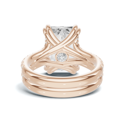 Twisted Crossover Statement Ring