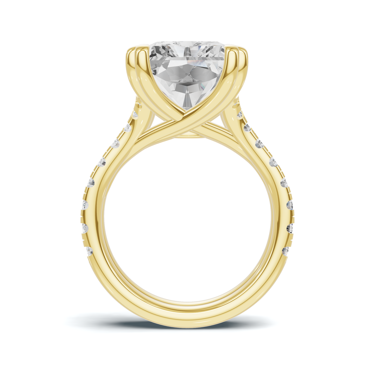 Twisted Crossover Statement Ring