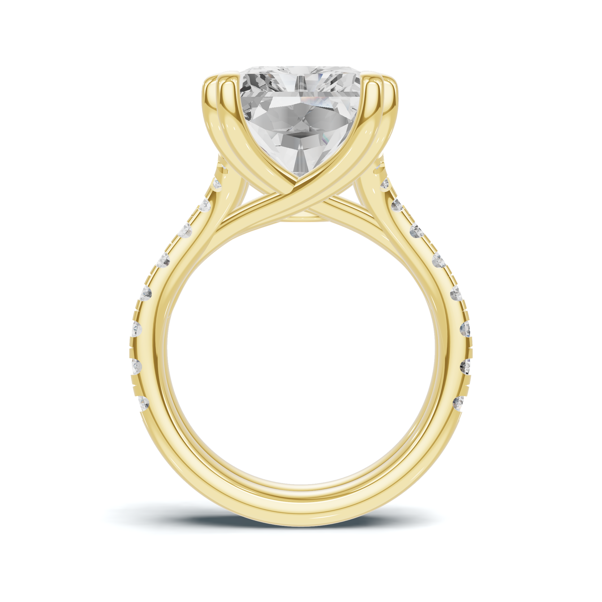 Twisted Crossover Statement Ring