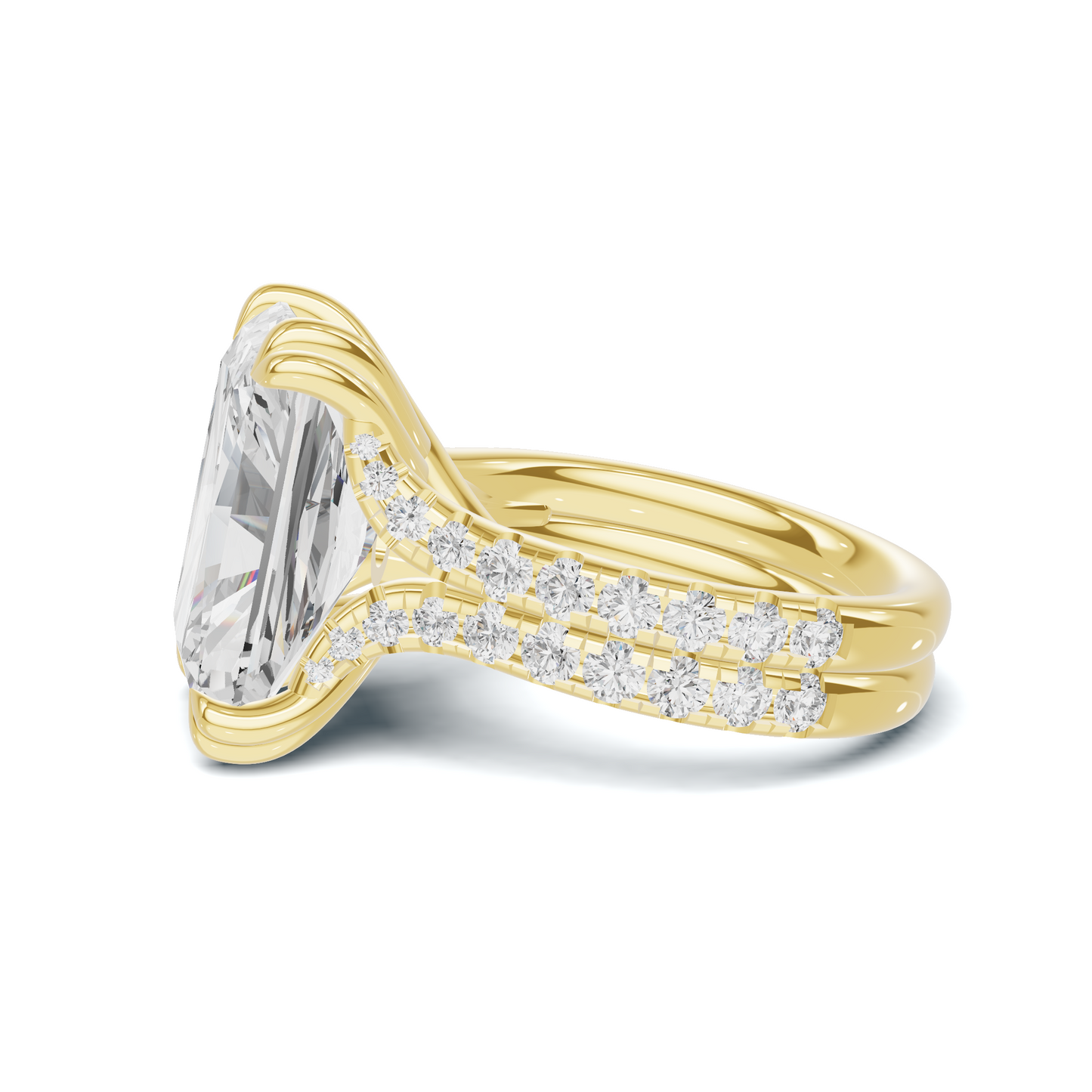 Twisted Crossover Statement Ring