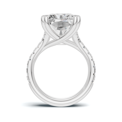Twisted Crossover Statement Ring