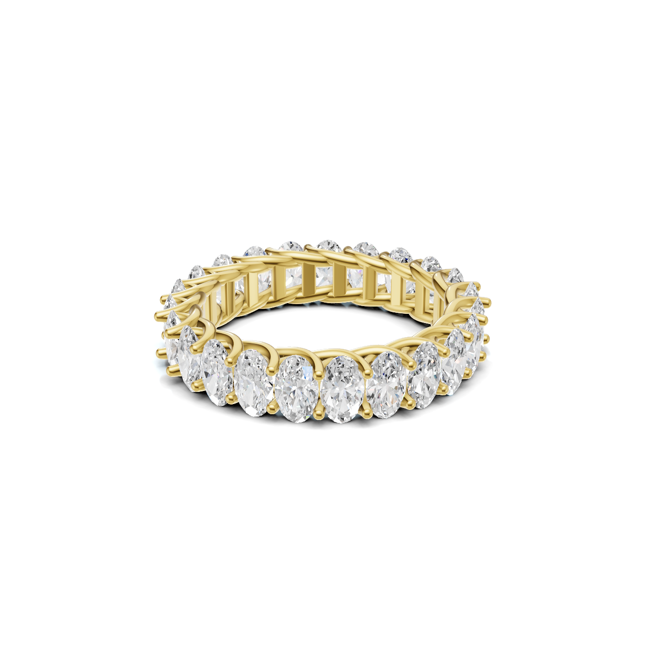 Twisted Eternity Band Ring