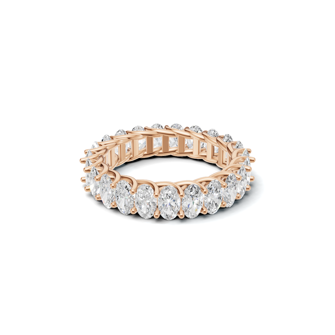 Twisted Eternity Band Ring