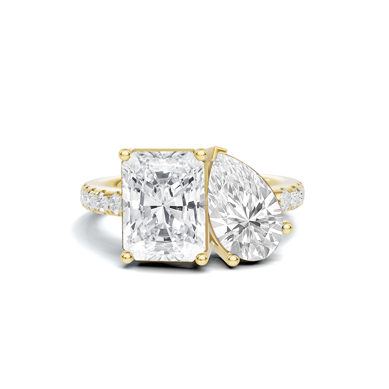 Two Stone Luxe Ring