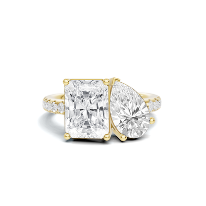 Two Stone Luxe Ring