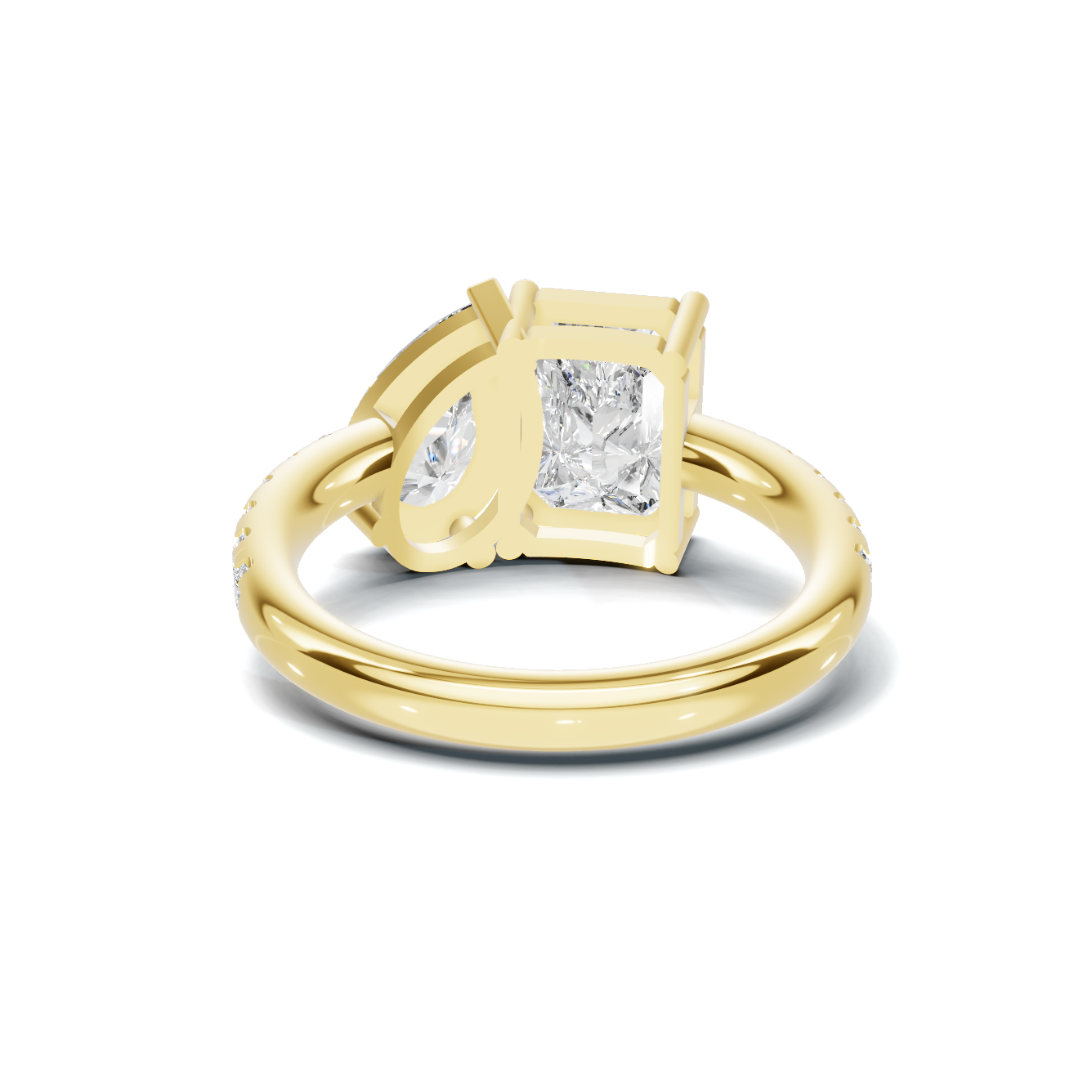 Two Stone Luxe Ring