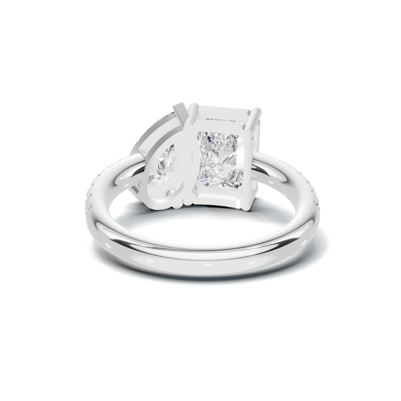 Two Stone Luxe Ring