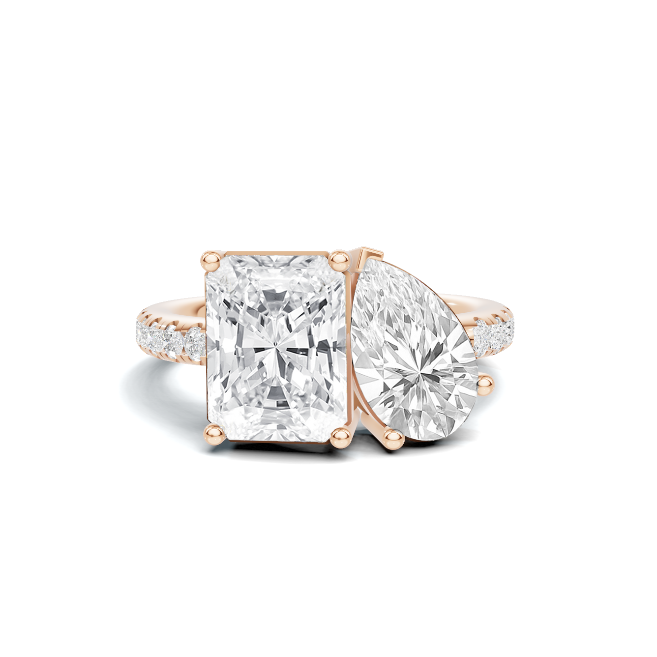 Two Stone Luxe Ring