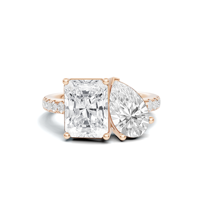 Two Stone Luxe Ring