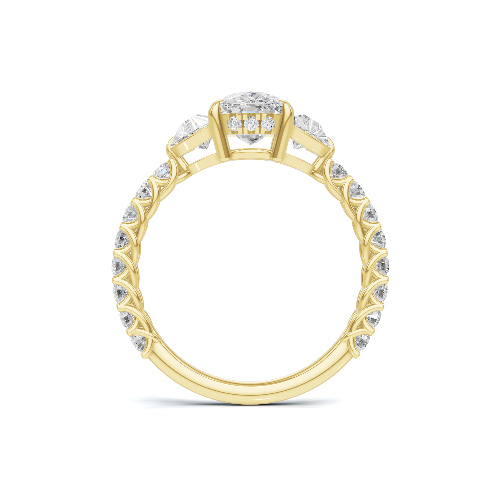 Vette Accented Ring