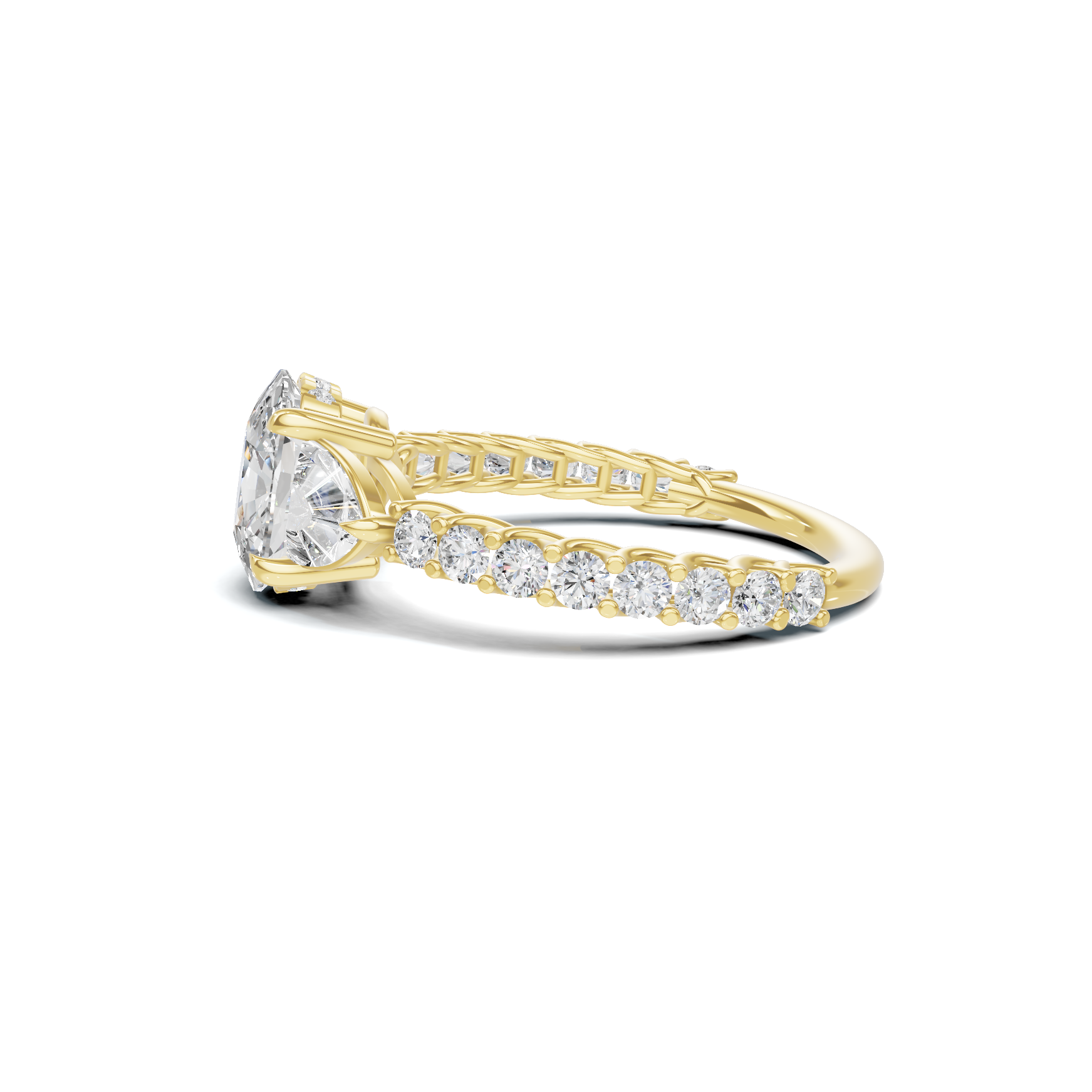 Vette Accented Ring