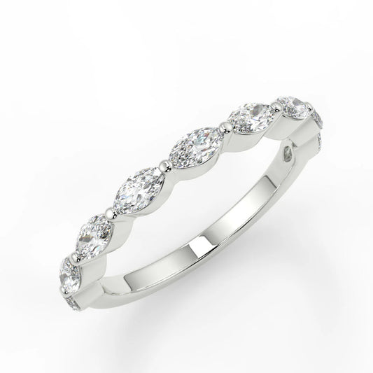 10k Gold Oval Cut Lab Diamond Semi-Halo Ring